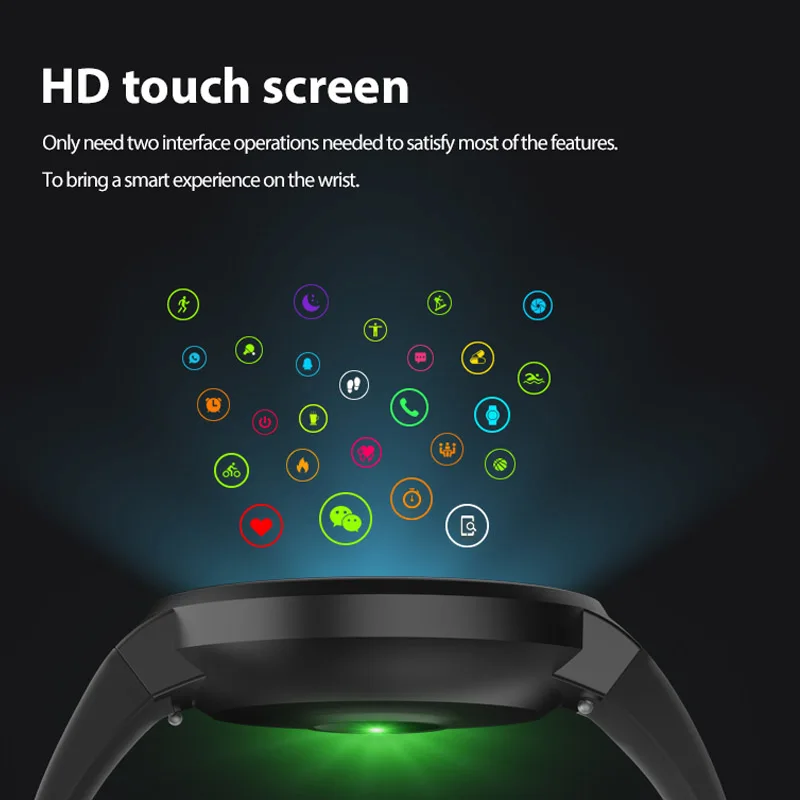 Новинка, Bluetooth, Смарт-часы, 9 спортивных режимов, мужские, кровяное давление, круглые, умные часы, женские часы, водонепроницаемые, спортивные, трекер для Android IOS