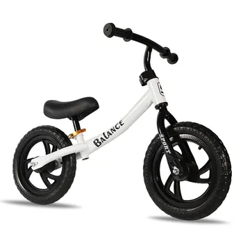 

16 Inches Children Balance Bike Toddler Bicycle without Pedals Indoor Outdoor Toy for 3-6 Years - White