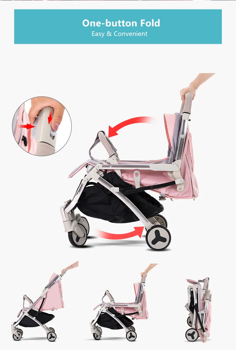 Perfect New Brand Baby stroller ultra light portable folding can sit lie baby child kids simple pocket mini Bike hand push Trolley 8 Perfect New Brand Baby stroller ultra light portable folding can sit lie baby child kids simple pocket mini Bike hand push Trolley 8