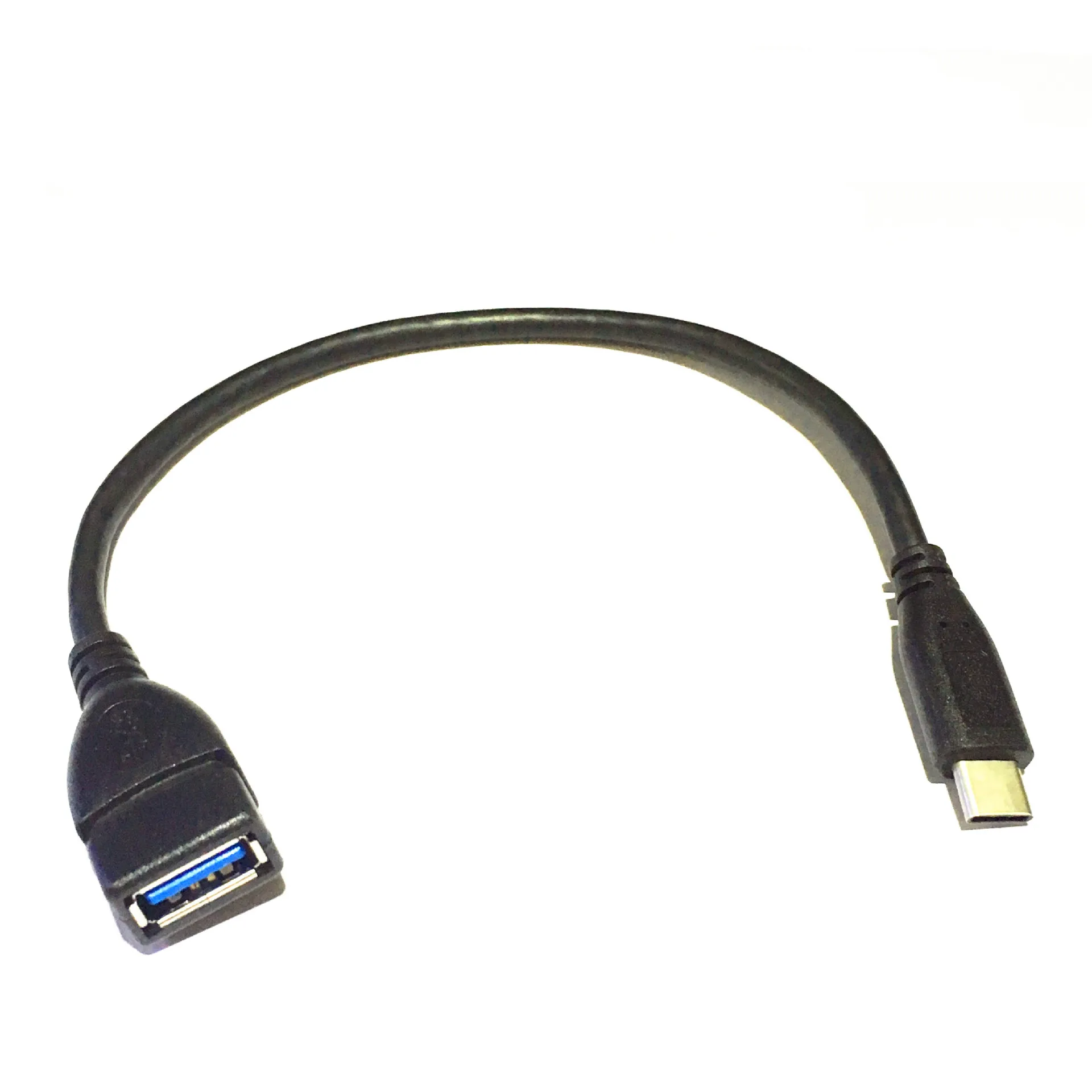 25 см USB 3,1 type C папа-USB 3,0 A женский Угловой кабель Mac Google Chromebook;