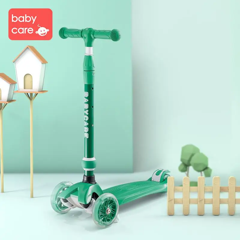 Детский скутер, 1-3-6 лет, ребенок, одна педаль, скользкий - Цвет: A