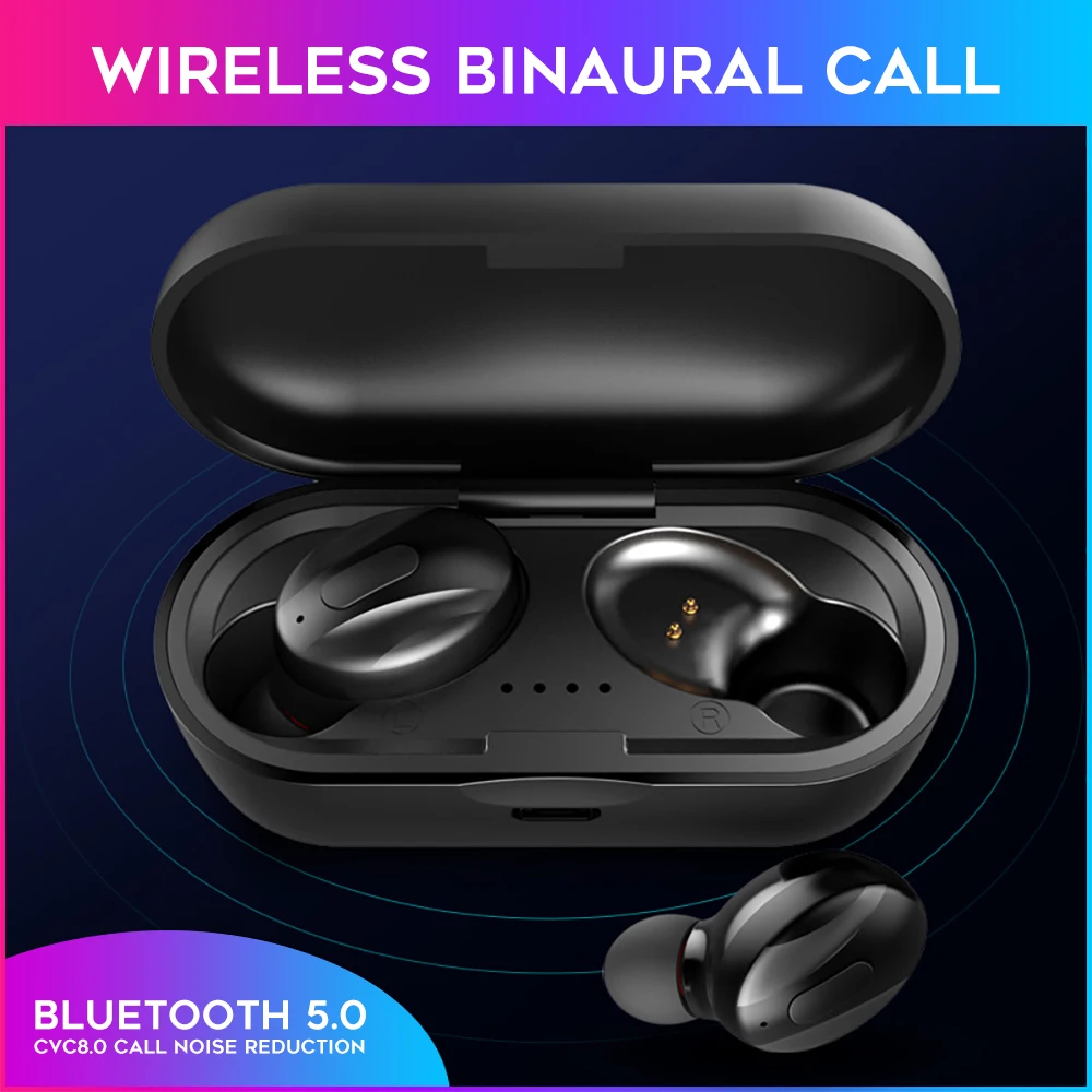 XG13 TWS Bluetooth гарнитура BT5.0 беспроводные наушники-вкладыши мини HiFi 5D стерео Спортивная гарнитура IP5 водонепроницаемые наушники