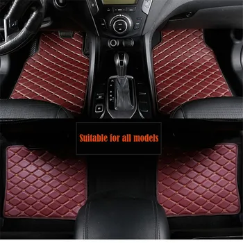 

Red wine color car floor mat kit for BMW E90 Car accessory