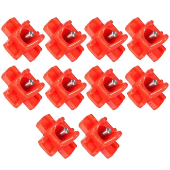 

10Pcs Chicken Feeder Nipple Drinker Chicken Water Dispenser with Automatic Water Dispenser