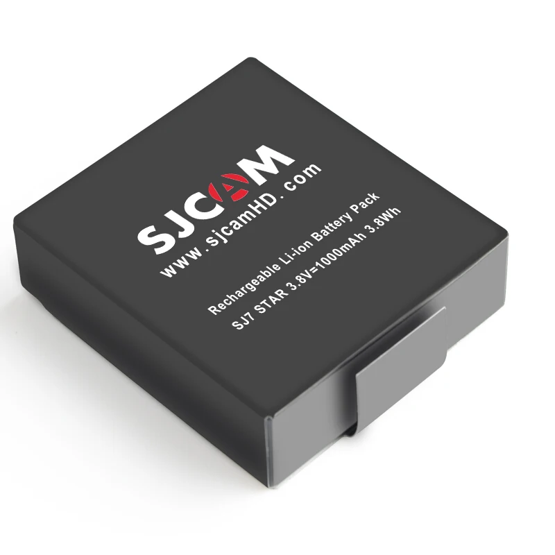 SJCAM SJ7 Star Аккумулятор 1000 мАч литий ионный дополнительный аккумулятор зарядное