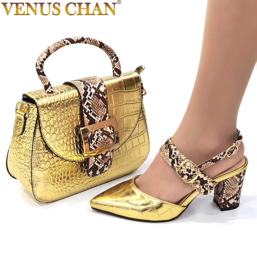 Italian shoe and bag set aliexpress Clearance