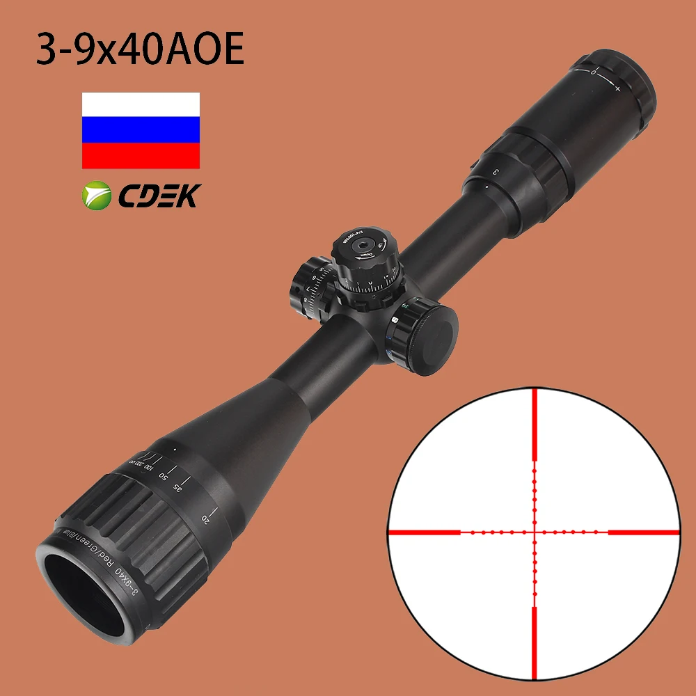 Тактический прицел 3-9X40 6-24X50 4-16X50 4X40 AOE Mil Dot Reticle охотничьи оптические прицелы