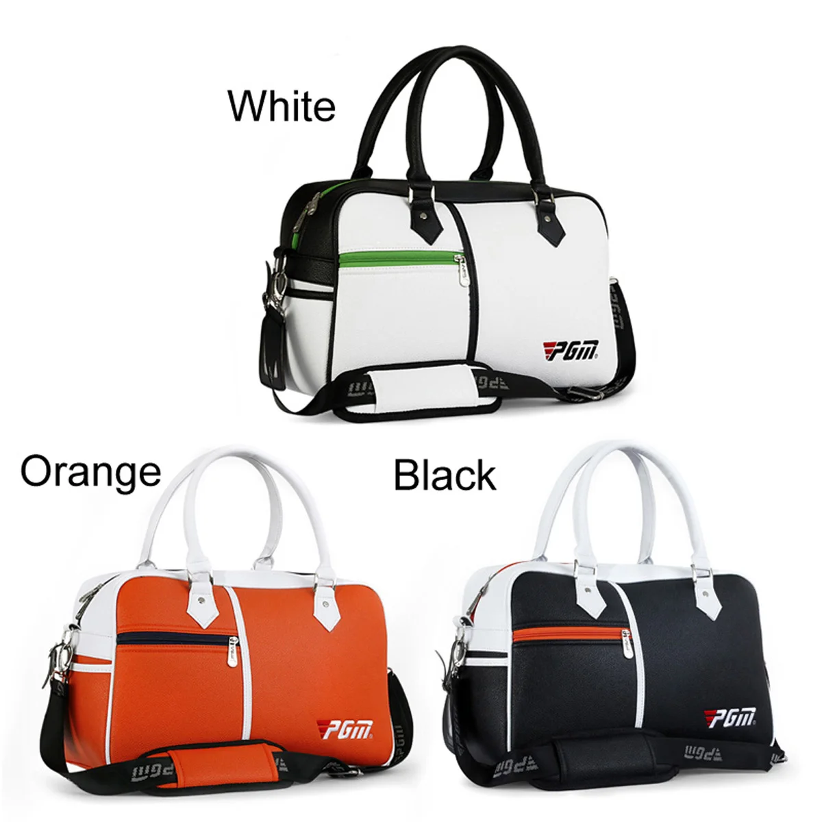 

PGM Golf Bag Golf Clothes Bag Men & Women Shoes Package Box-shaped Bag Large Capacity Double-deck Clothes Bag 3 Colors