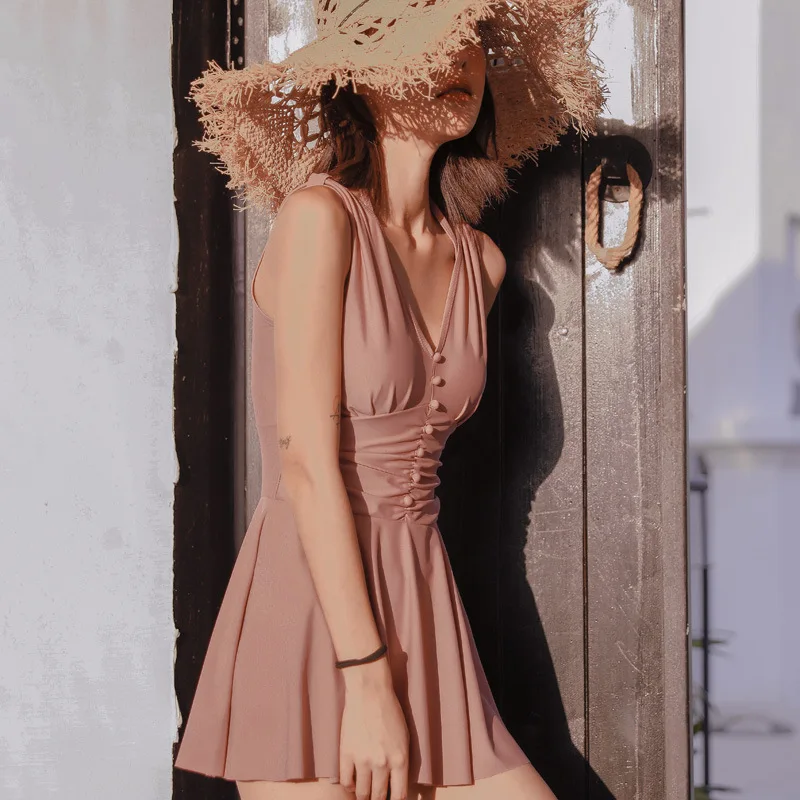 Trajes De Bano Mujer, купальный костюм для женщин, одежда для плавания размера плюс, закрытые бикини, купальный костюм для подростков, винтажный купальник с пуш-ап, монокини
