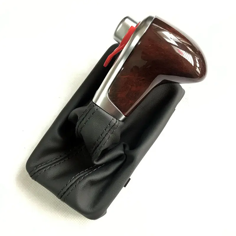 

auto parts High - grade car carbon fibre Real cowhide shift handle gear lever is suitable for Audi Q3 q5 a4l a6l a7 a5
