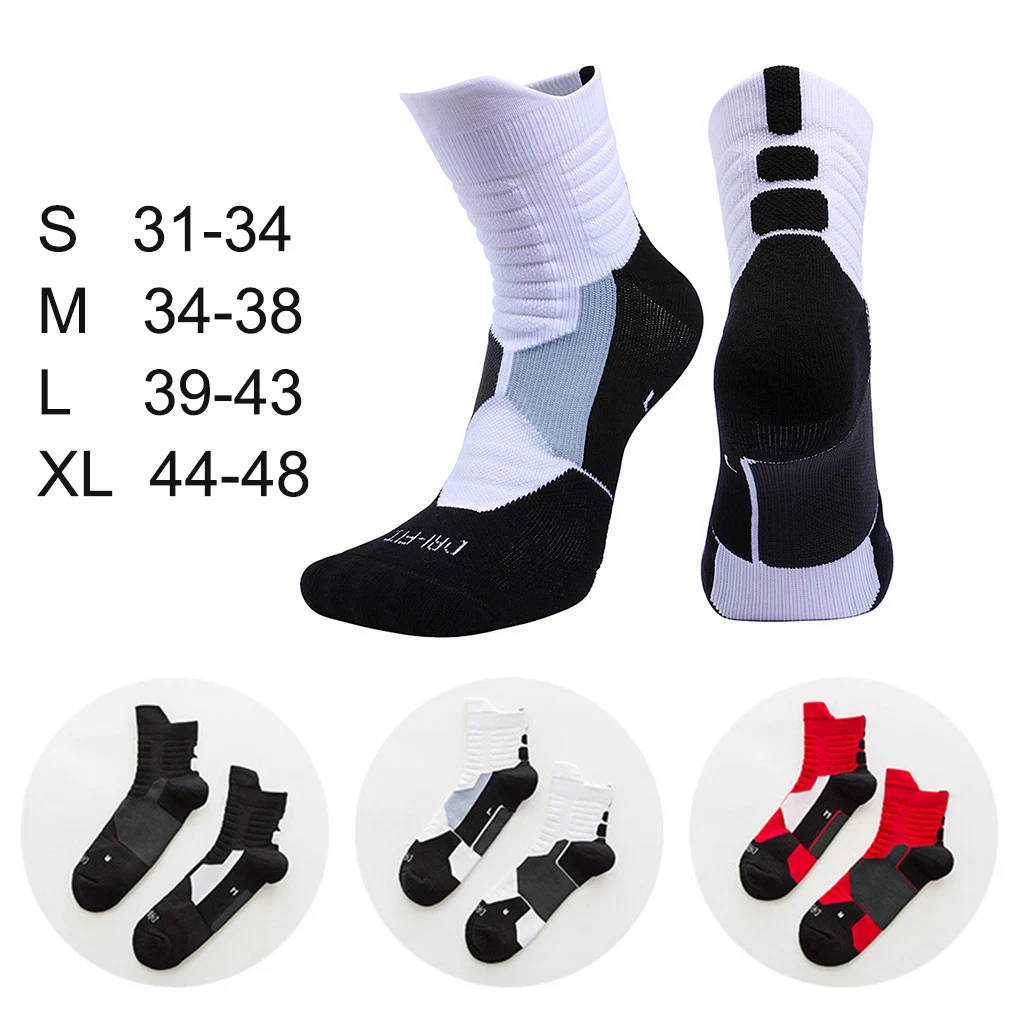 Профессиональные баскетбольные носки, дезодорант, термальные зимние плотные компрессионные Лыжные носки для фитнеса, носки для пота, полотенца