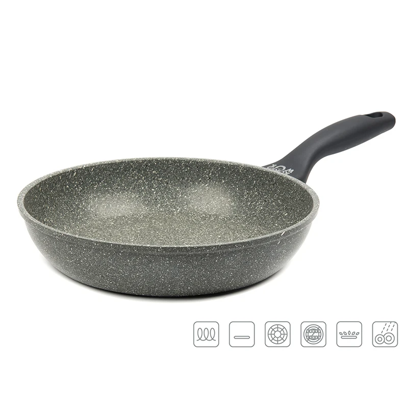 Сковорода KOREA WOK, c кольцом MEGA STONE KWF2621MS