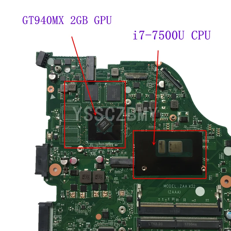 NEW ZAA X32 ZAAA DAZAAMB16E0 for ACER F5-573 F5-573G E5-575