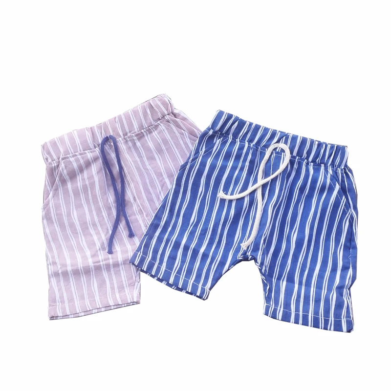 Children Pants for Baby Boy Summer Trousers kids Harem Pants boys loose shorts cotton vertical
