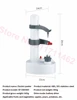 Electric Peeler Fruit Potato Peeling Machine Automatic Spiral Apple Peeler Vegetable Cutter Paring Tool 6