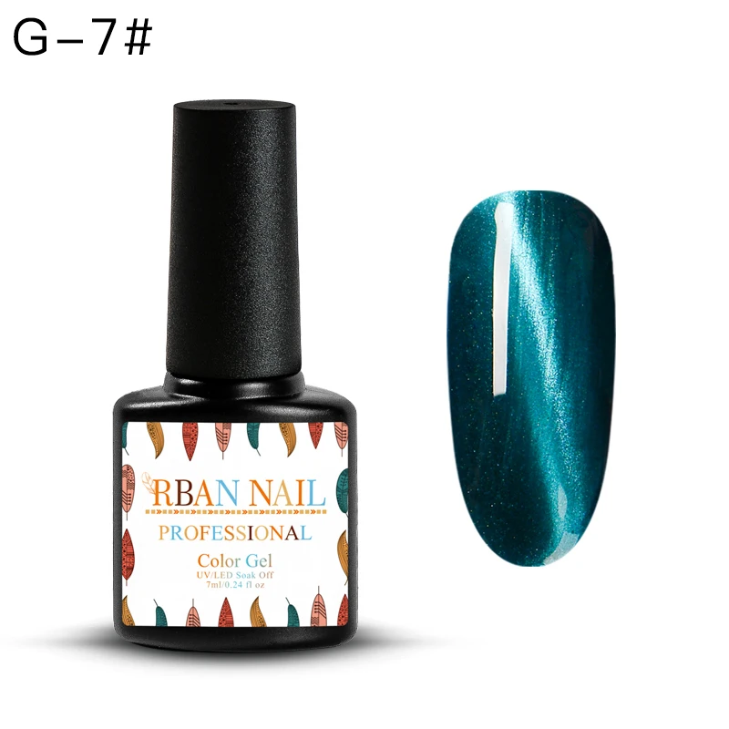 K0988 RBAN NAIL 6 мл 9D Galaxy Гель-лак для ногтей с эффектом «кошачий глаз» Хамелеон для использования с магнитом замочить от УФ/светодиодный лак для ногтей Полупостоянный Маникюр гель лак - Цвет: K0988