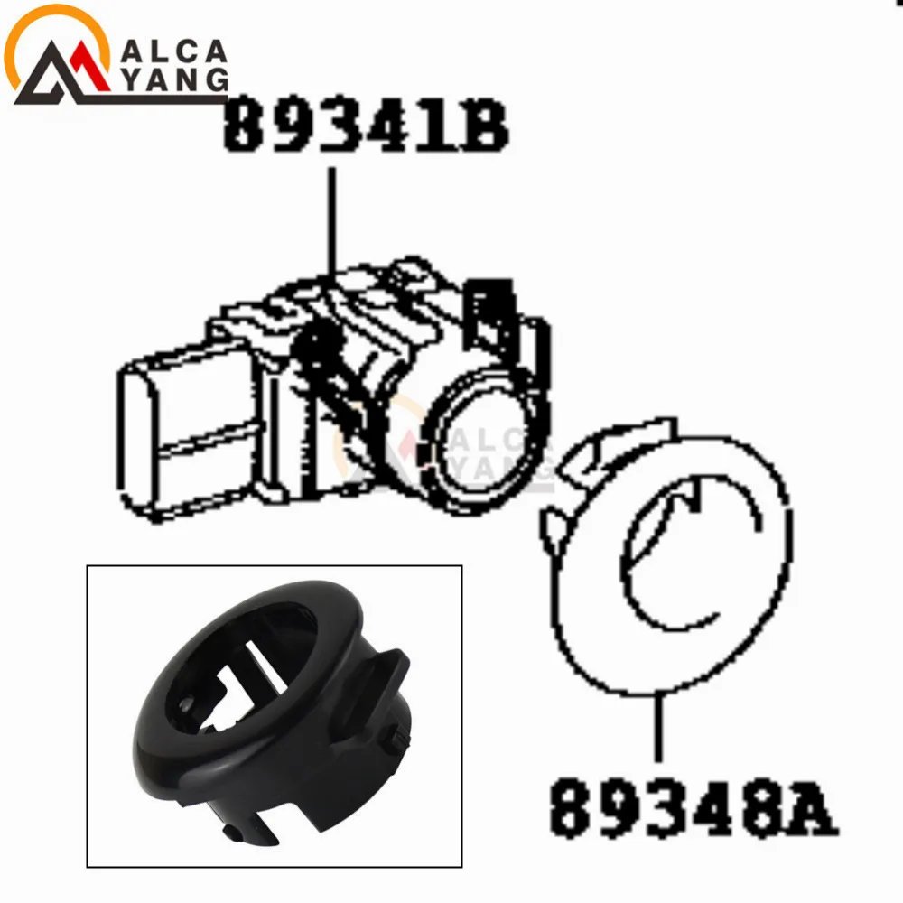 1 шт. PDC парковочный датчик/фиксатор для Toyota Estima Previa Land Cruiser Lexus 2008-11 89341-28450 89341-28450-C0