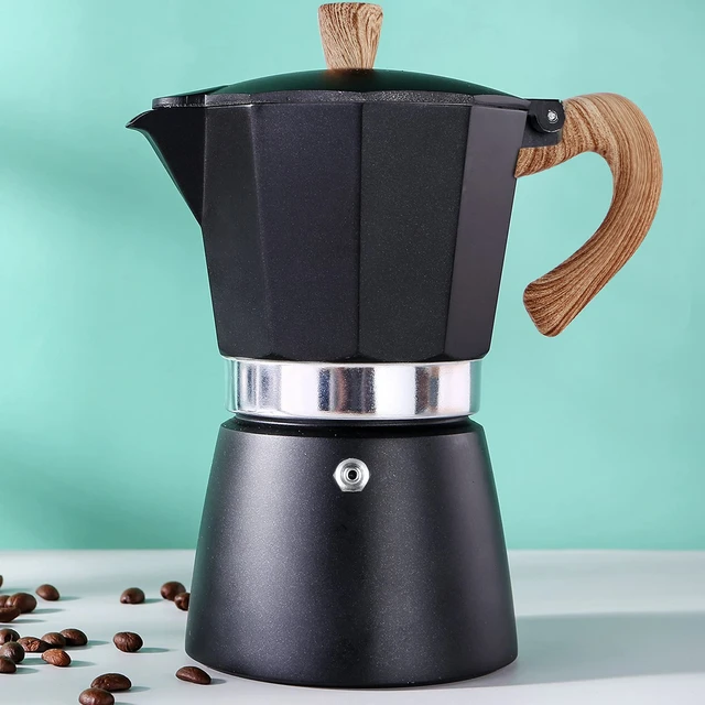 bereiden Stimulans kabel 300ml Stovetop Espresso Maker,moka Pot Manual Coffee Percolator Machine  Premium Italian Espresso Coffee Maker Brewer Percolator - Coffee Pots -  AliExpress