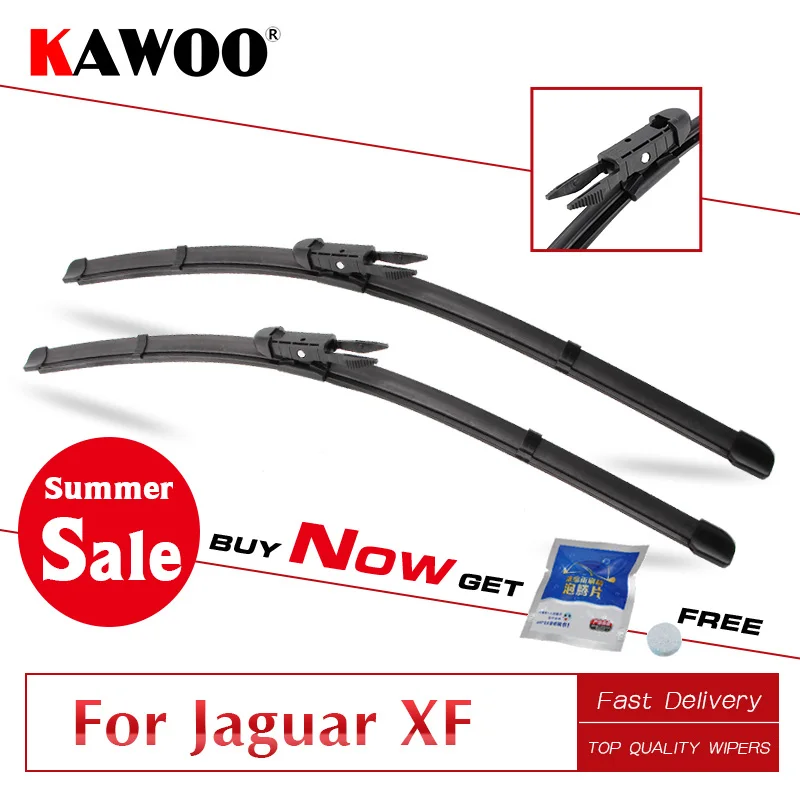 Kawoo For Jaguar (xf/sv8) (xf Sportbrake) Car Wiper Blade 2007 2008 2009 2010 2011 2012 2013