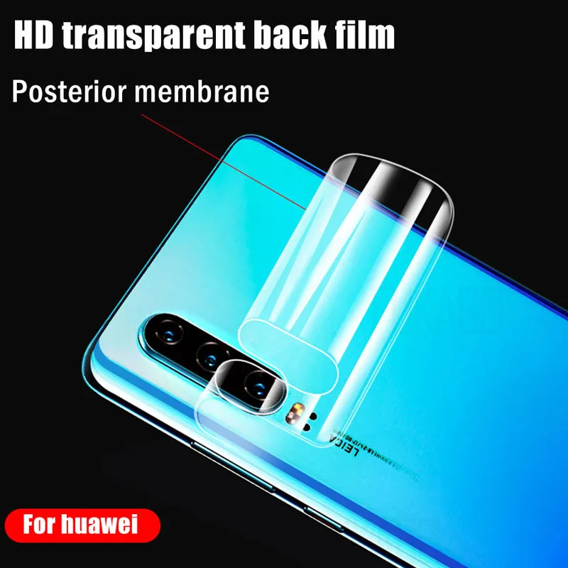 Защитная пленка 66D для Huawei P30 Pro P40 Lite P20 P Smart Honor 10 8X не стекло|Защитные стёкла и