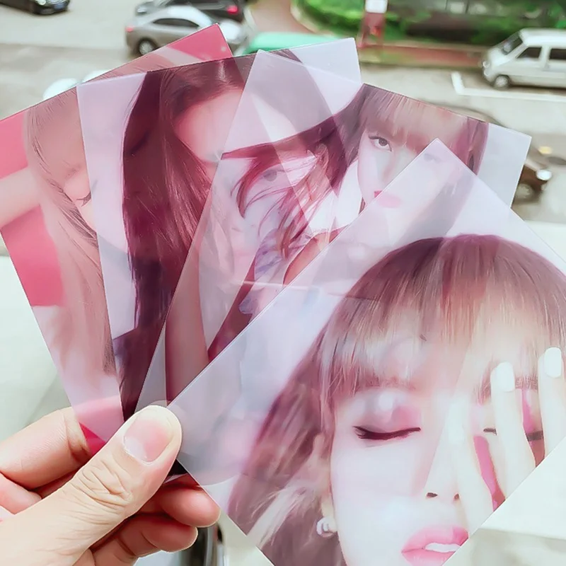 Kpop убить любовь альбом BLACKPINK Дженни Лиза Роза JISOO фотокарточек плакатный щит из ПВХ 5 шт./компл. размер 10*14 см