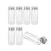 70ml 37x90x25mm Glass Bottle with Screw Cap Storage Bottle Glass Sealed Small Vials Jars Seal Leak Proof Jars 24pcs 1