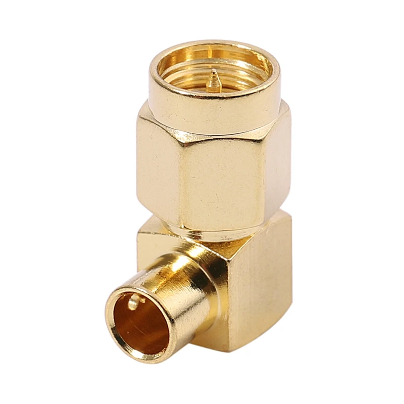 

Hot Sale 20x SMA male plug right angle 90 deg Semi Rigid cable RG402.141 inch RF Connector Gold