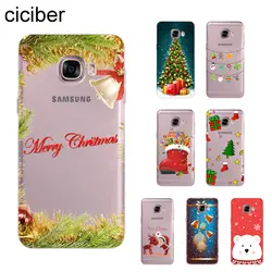 Ciciber Merry Christmas чехол для samsung Galaxy C9 C8 C7 C5 чехол для телефона Coque Мягкая силиконовая ТПУ оболочка capinha Capa Fundas