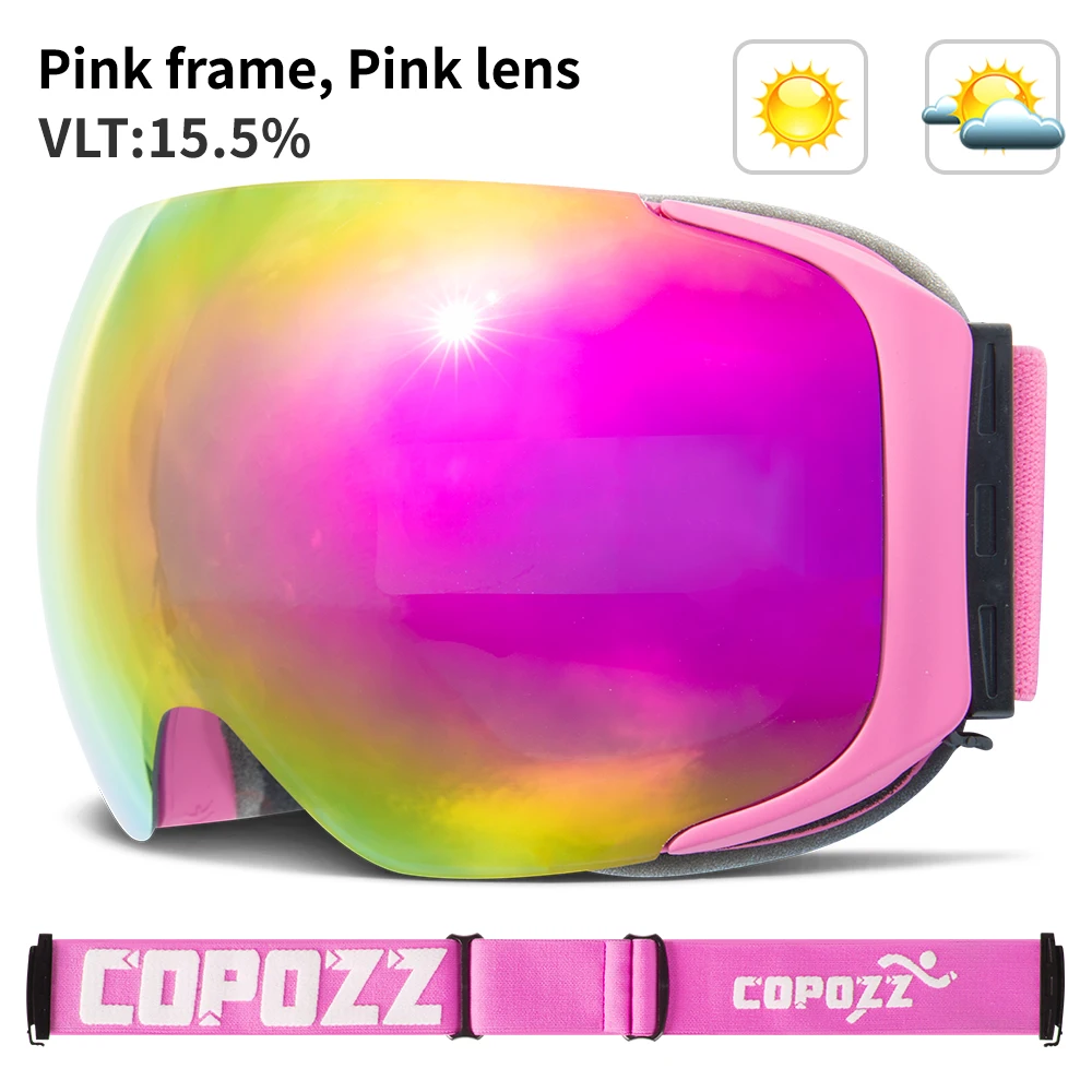 Pink goggles only