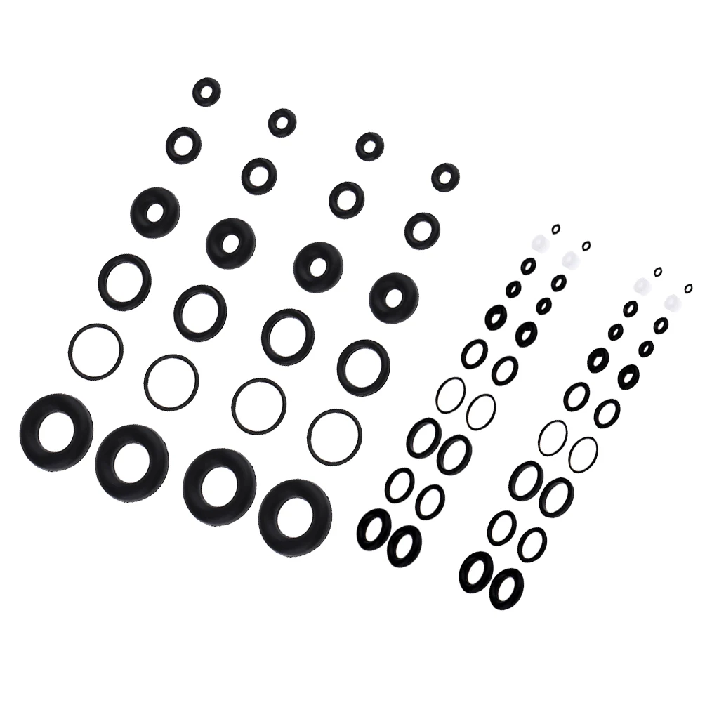 8Pcs/Set Airbrush Rubber O- Sealing Gasket Washer Seal Assortment Set