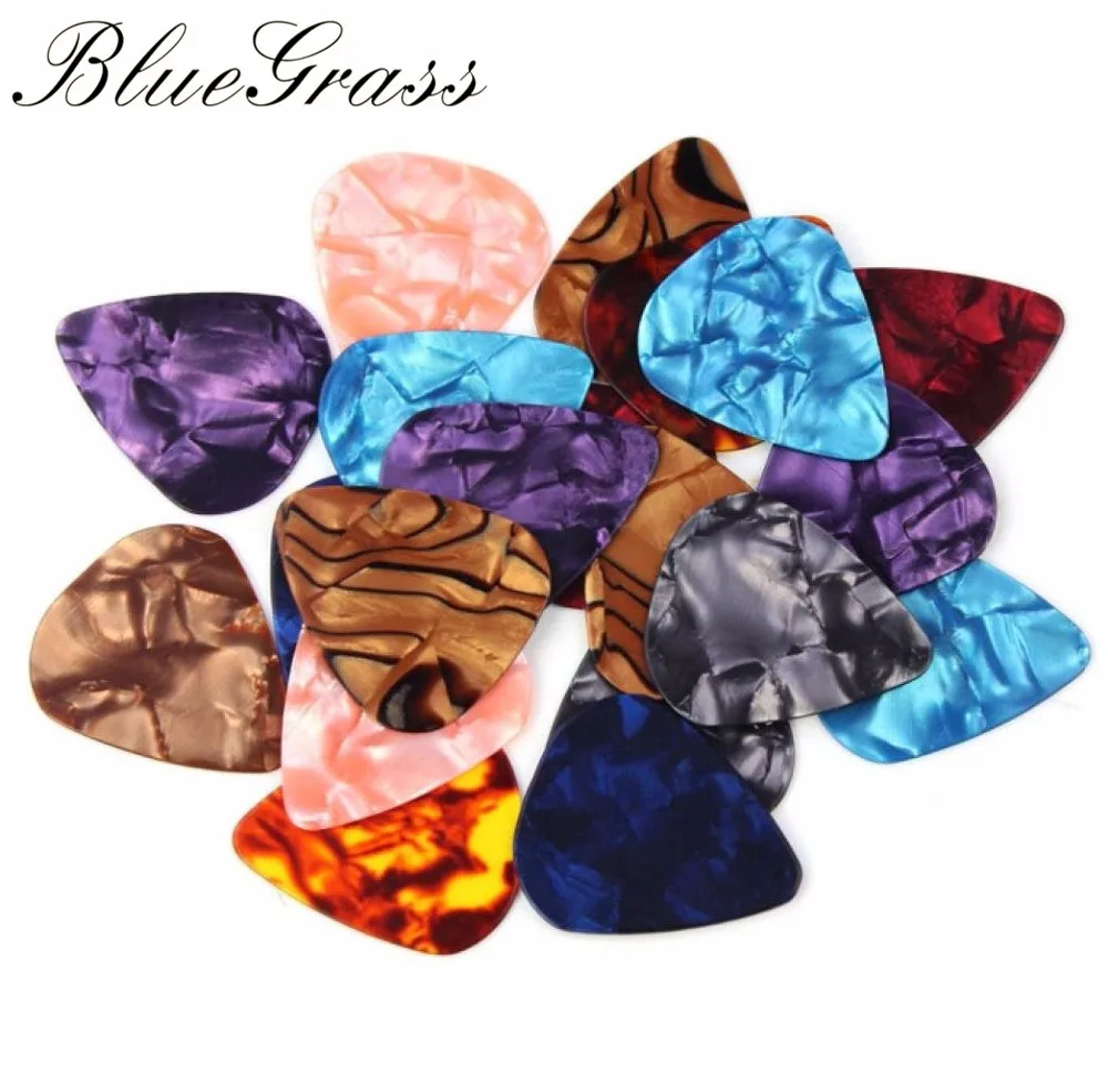 

Mudder Assorted Celluloid Guitar Picks Plectrums 0.46 mm, 0.71 mm, 0.96 mm and, 10 Pack