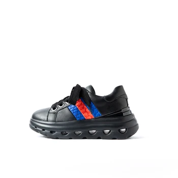 

New style leather lady's boots fashionable lace-up ankle boots casual and comfortable cowhide lady's shoes size 35-40