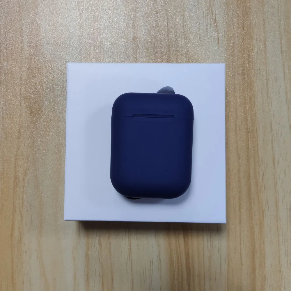 Dark blue C Горячая Распродажа i12 tws матовые Bluetooth наушники беспроводные наушники свободные руки бизнес наушники спортивная Гарнитура Bluetooth Музыкальные наушники - Цвет: Dark blue C