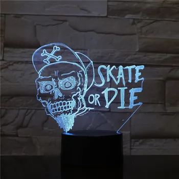 

One Piece Buggy Figure 3D Light Roger Pirates Member Visual Table Lamp Home Bedroom Decoration Night Lamp for Christmas Gift