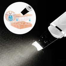 Ультразвуковая щетка для кожи шпатель очиститель для лица пилинг массажный инструмент для спа OR88