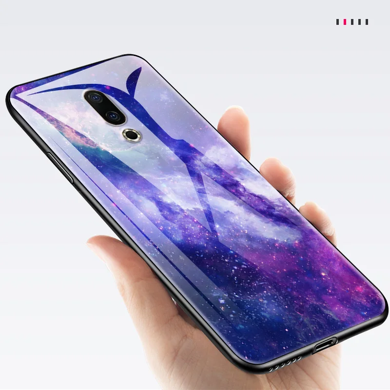 Для Meizu 16s 16th Plus 16X M6T M882Q M892Q закаленное стекло чехол для Meizu M5 M6 M8 M9 Note TPU Рамка бампер полный протектор Coque