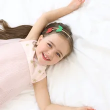 Европейский и американский стиль, блестящая пудра, вишня, резинки для волос 70651, Европа и Америка, Детские милые резинки для волос с фруктами