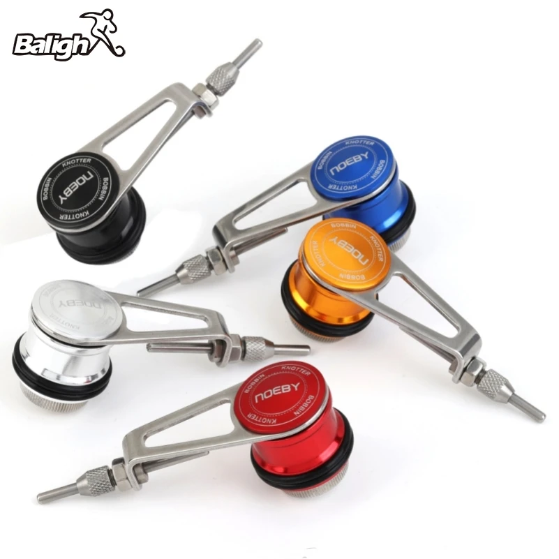 

Balight Fishing Bobbin Knotter FG GT RP Line Wire Knotting Tool Cable Connector Fishing Line Winder Assist Knotting Machine