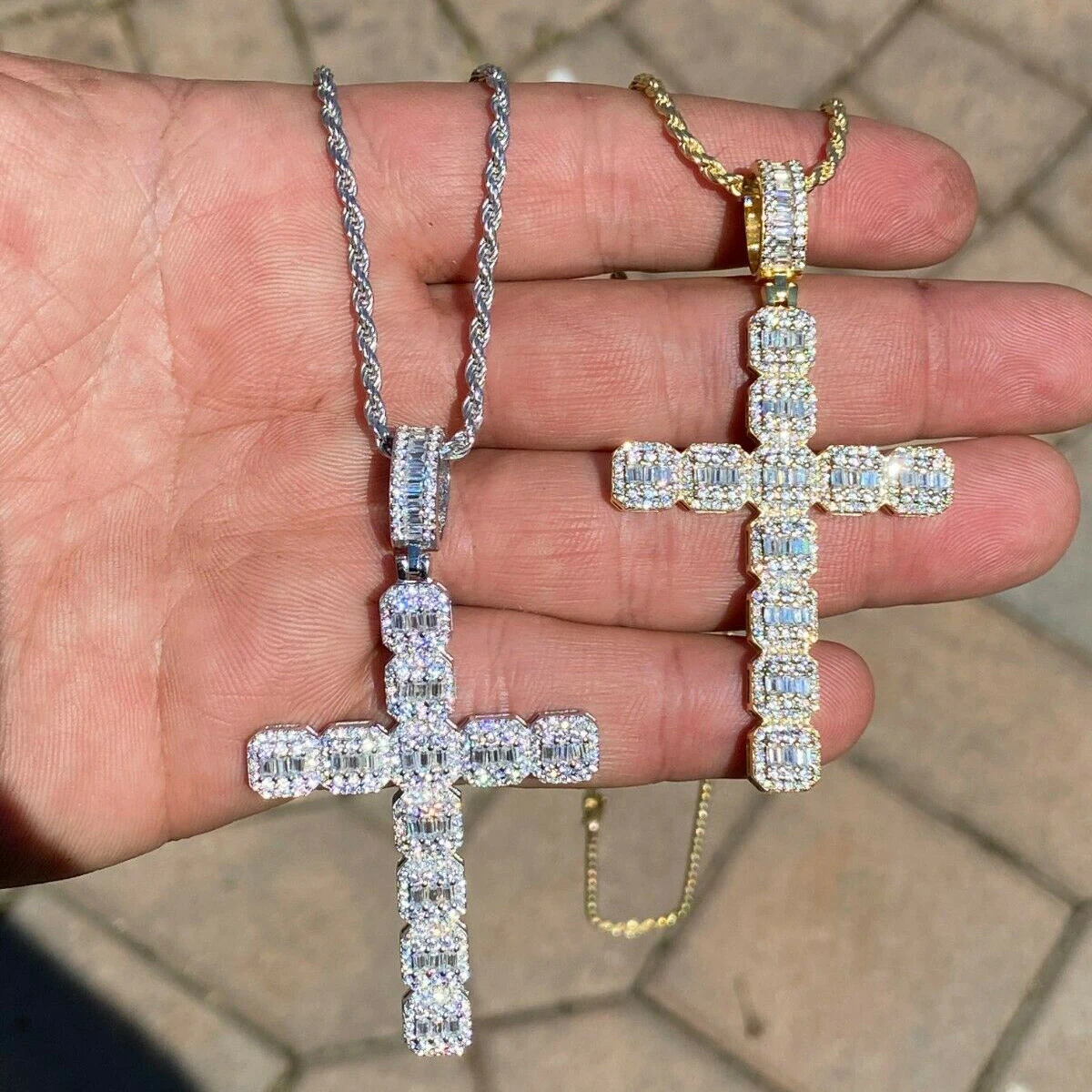 Cubic Zirconia Rope Chain Jewelry 