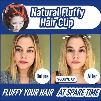 

Hair Clip Fluffy Curly Stylish Plastic Hair Root Clip Bangs Clip Candy Color Hair Pins Head Accessories