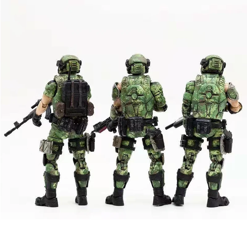  JOYTOY 1/18 action figures Russian army camouflage uniform military soldier figure model toys colle