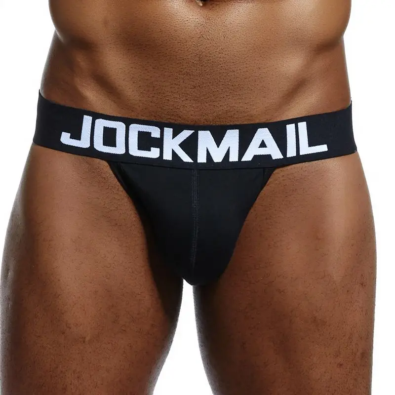 Джоки JOCKMAIL мужские пикантное нижнее белье бандаж для геев хлопковые дышащие