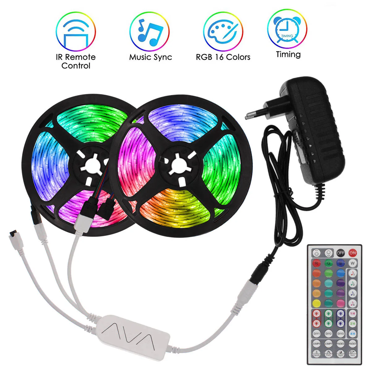 

Led Light Strips Bedroom Decoration Cabinet Backlight High Brightness LED Lighting Stairs Outdoor Indoor Neon Lights with Power