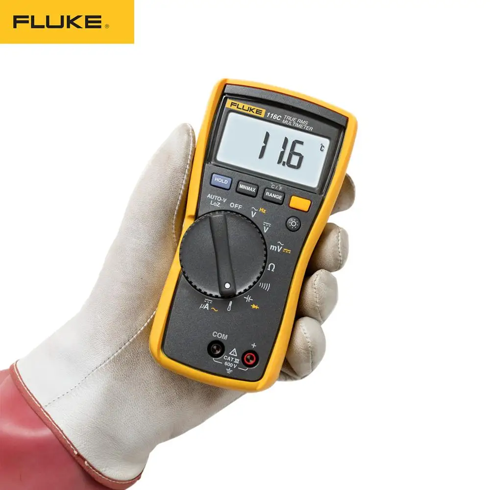 Fluke 116C AVC VoltAlert мультиметр подсветки 116 True RMS