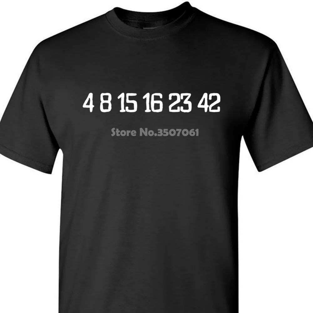 Lost Numbers 4 8 16 23 42-Mystery Tv Show-Ladies хлопковый топ новейший женский Забавный Милый худи и толстовки