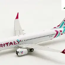 Inflight AIRITALY BOEING 737 8 MAX 1/200 литье под давлением модель самолета