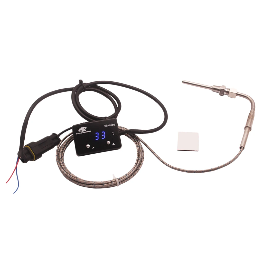 Digital Exhaust Temp Gauge EGT Patrol 4WD Turbo Diesel Petrol With 12V