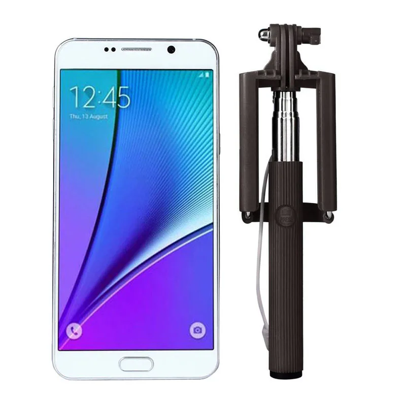 Портативный ручной выдвижной монопод селфи палка с зеркалом захвата для iPhone samsung смартфон LFX-ING