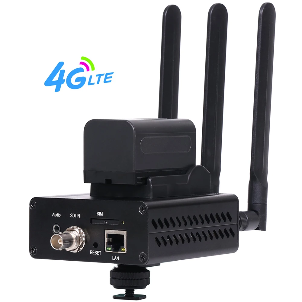 3G 4G LTE SD HD SDI к IP кодирующий Передатчик Датчик H.265 H.264 RTMP RTMPS передатчик датчик для
