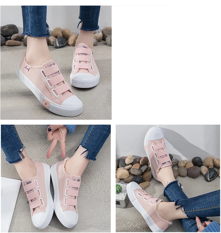Кроссовки; парусиновая обувь для женщин; Мода года; однотонная Вулканизированная обувь для девочек; Zapatillas mujer